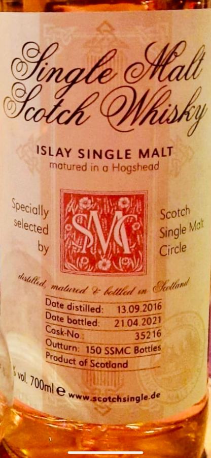 Islay Single Malt 2016 MC - Ratings and reviews - Whiskybase