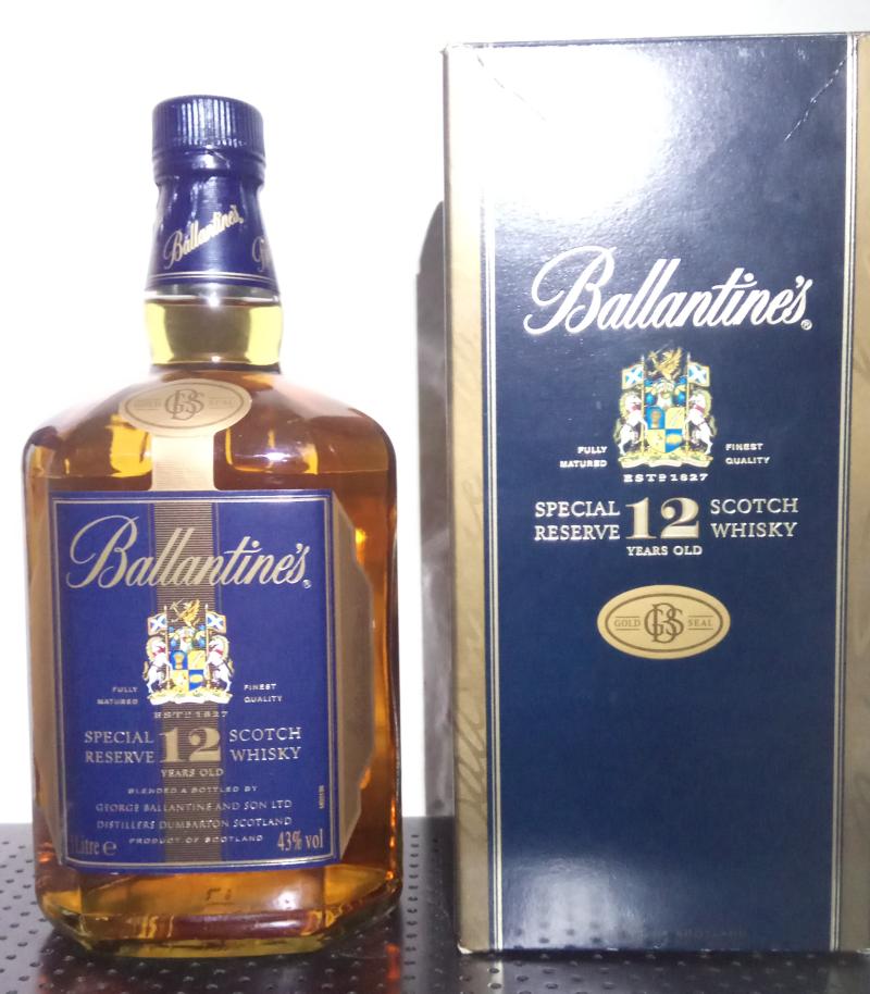 Whisky Ballantines 12 ans 40% - 70cl – BERTO FOR BUSINESS