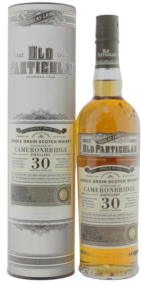 Cameronbridge 1991 DL - Ratings and reviews - Whiskybase