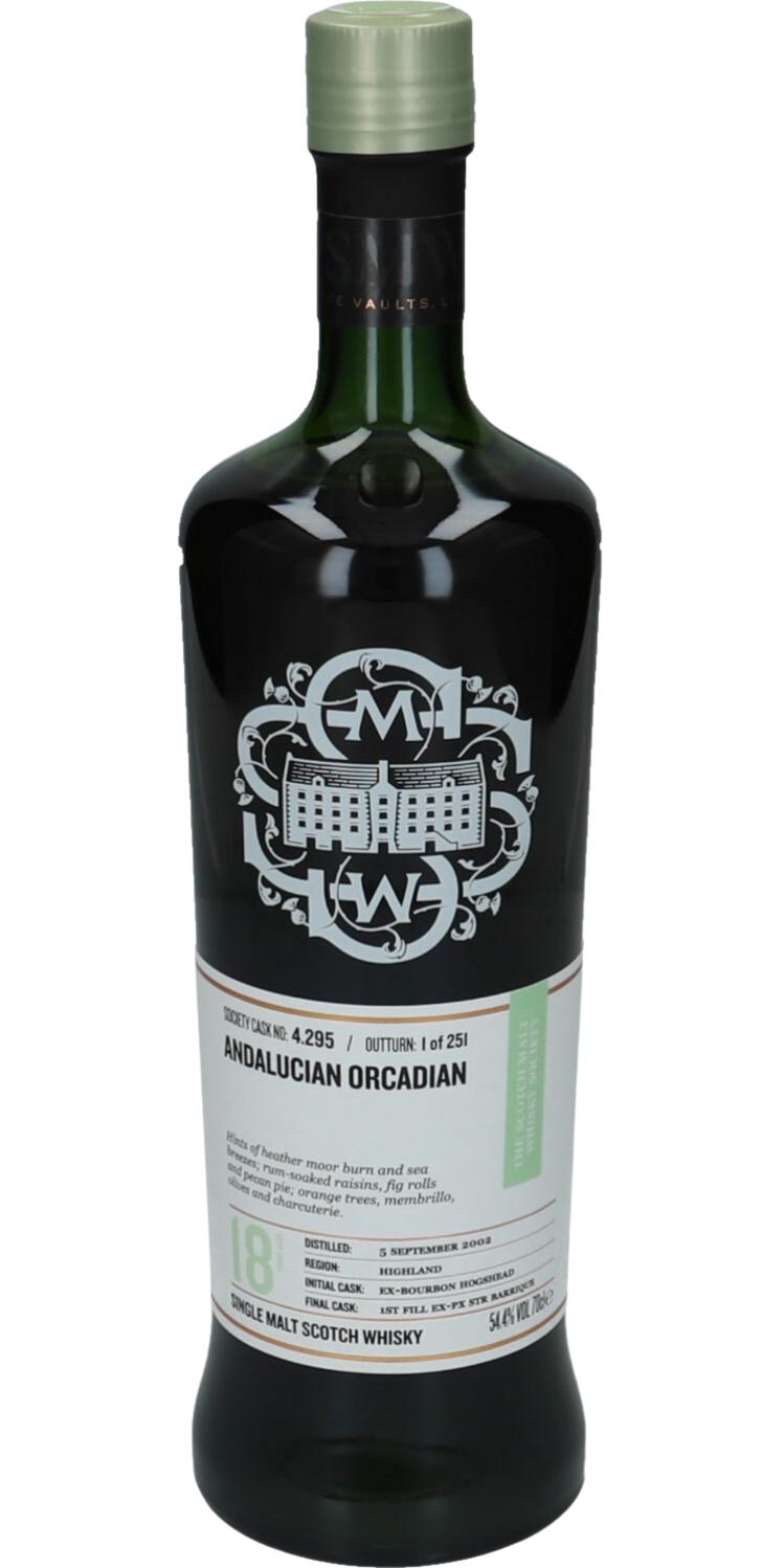 Highland Park 2002 SMWS 4.295 - Ratings and reviews - Whiskybase