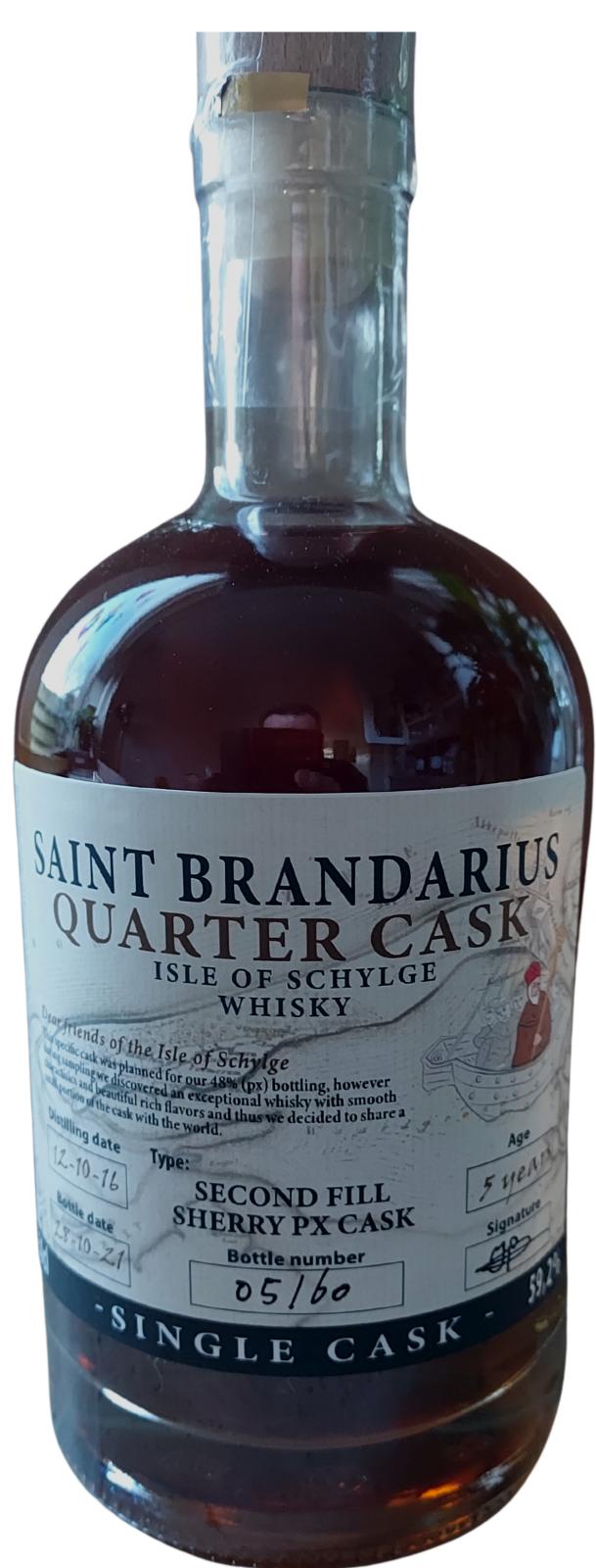 Saint Brandarius 2016 Quater Cask 59.2% 500ml