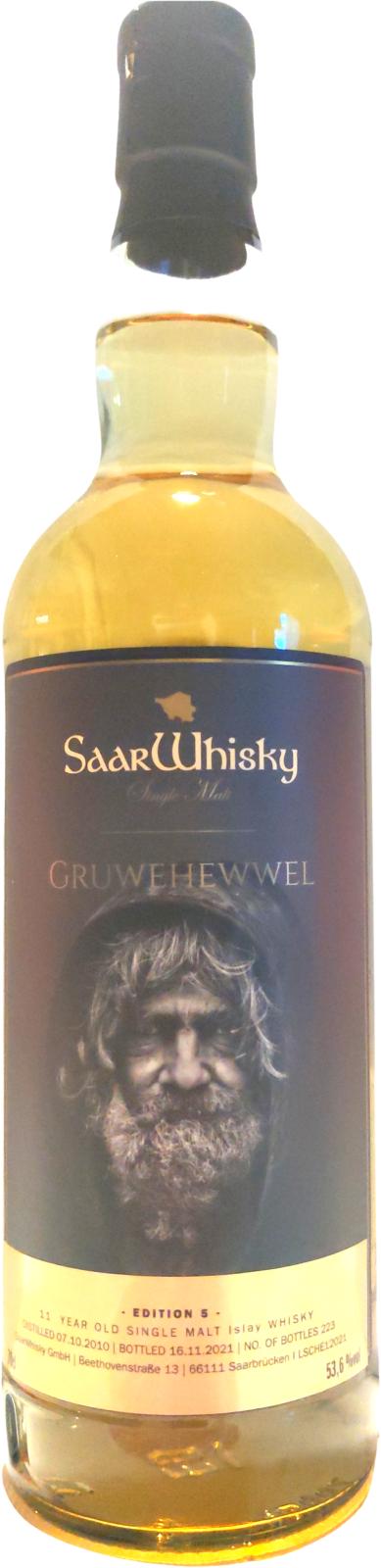 Gruwehewwel 2010 SaW Bourbon Cask 53.6% 700ml