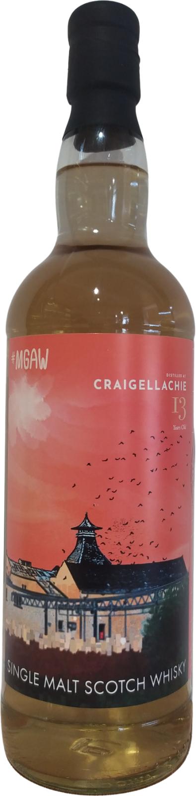 Craigellachie 13yo GCWL Bourbon Barrel 46% 700ml