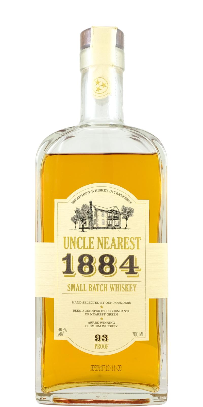 Uncle Nearest 1884 Small Batch Whisky 46.5% 700ml