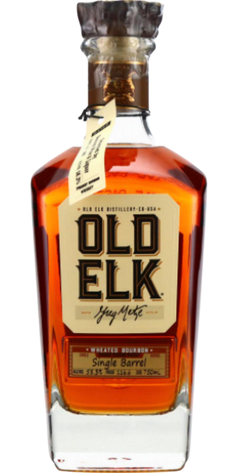 Old Elk 5yo Wheated Bourbon Single Barrel Charred Barrel Bansum Wine & Liquor 58.3% 750ml