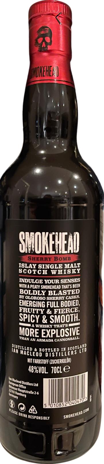 Smokehead Sherry Bomb IM