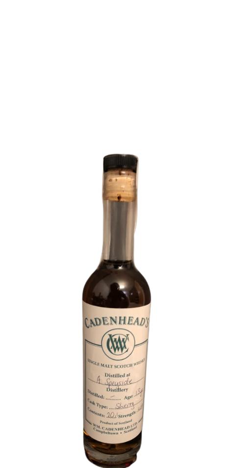 A Speyside Distillery 13yo CA Original Collection Oloroso Sherry 1st Fill Refill 50% 200ml
