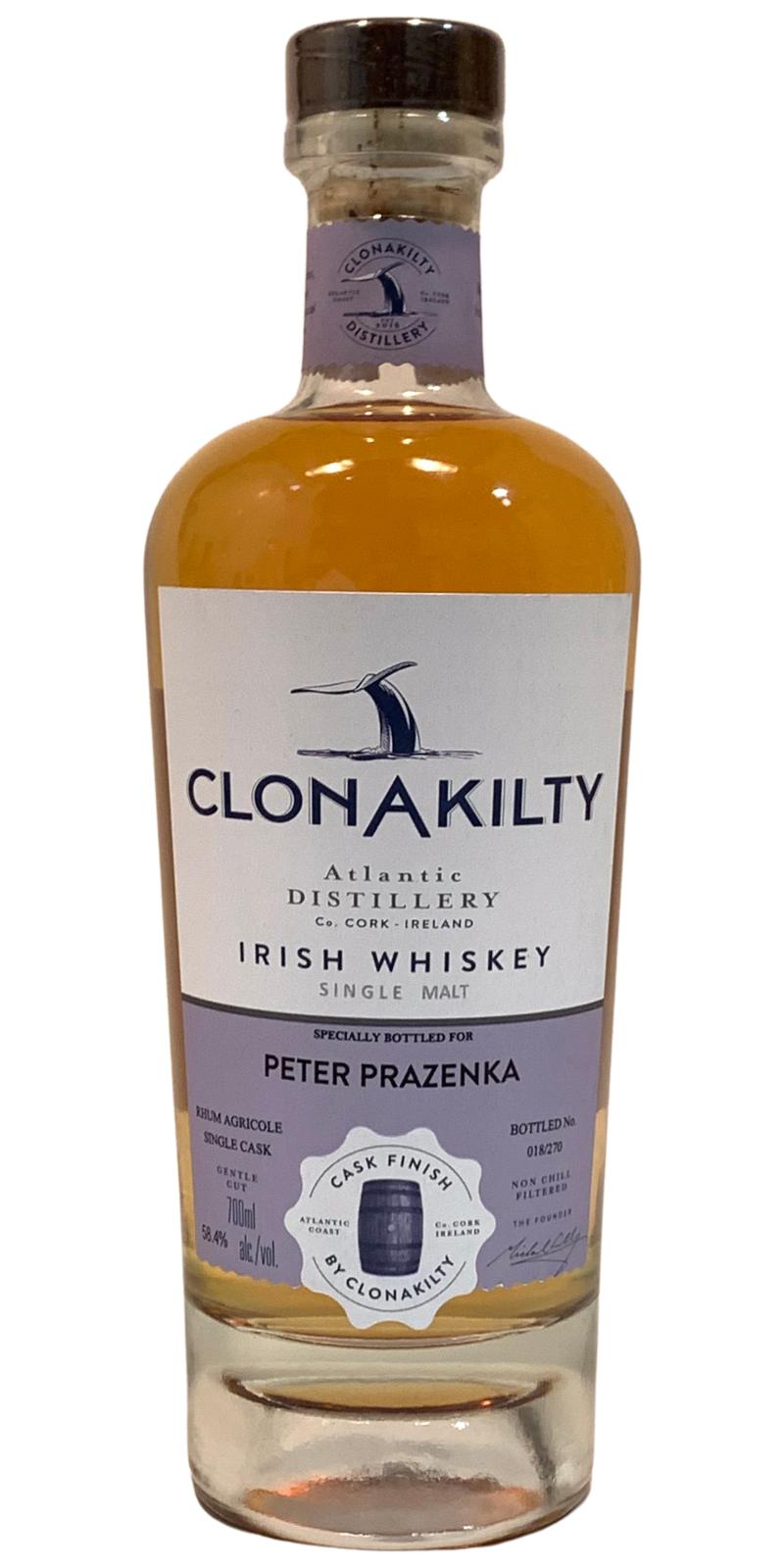 Clonakilty Rum Cask Finish Clky Rhum Agricole 58.4% 700ml