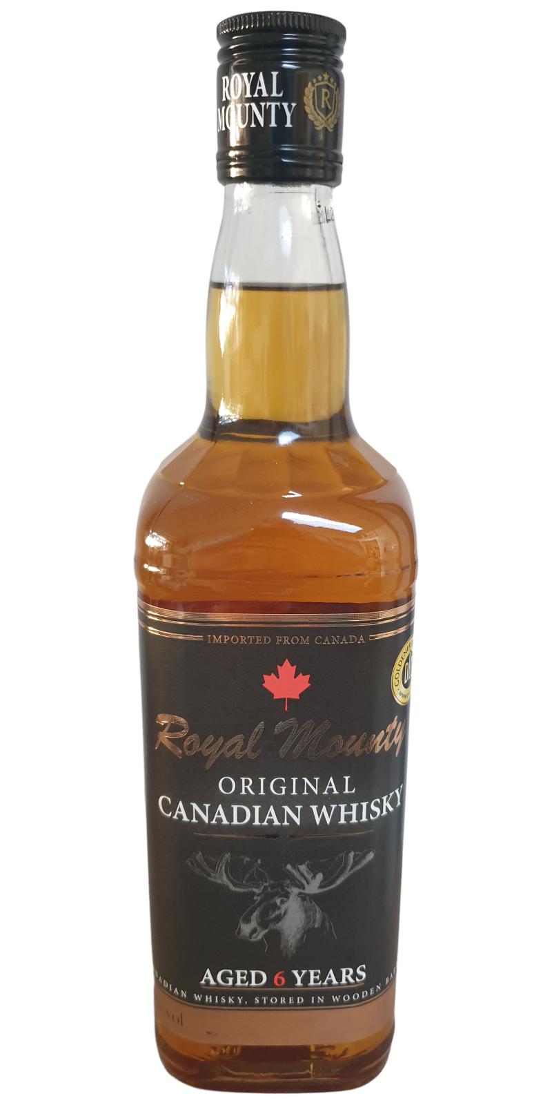Royal Mounty 6yo Original Canadian Whisky 40% 700ml