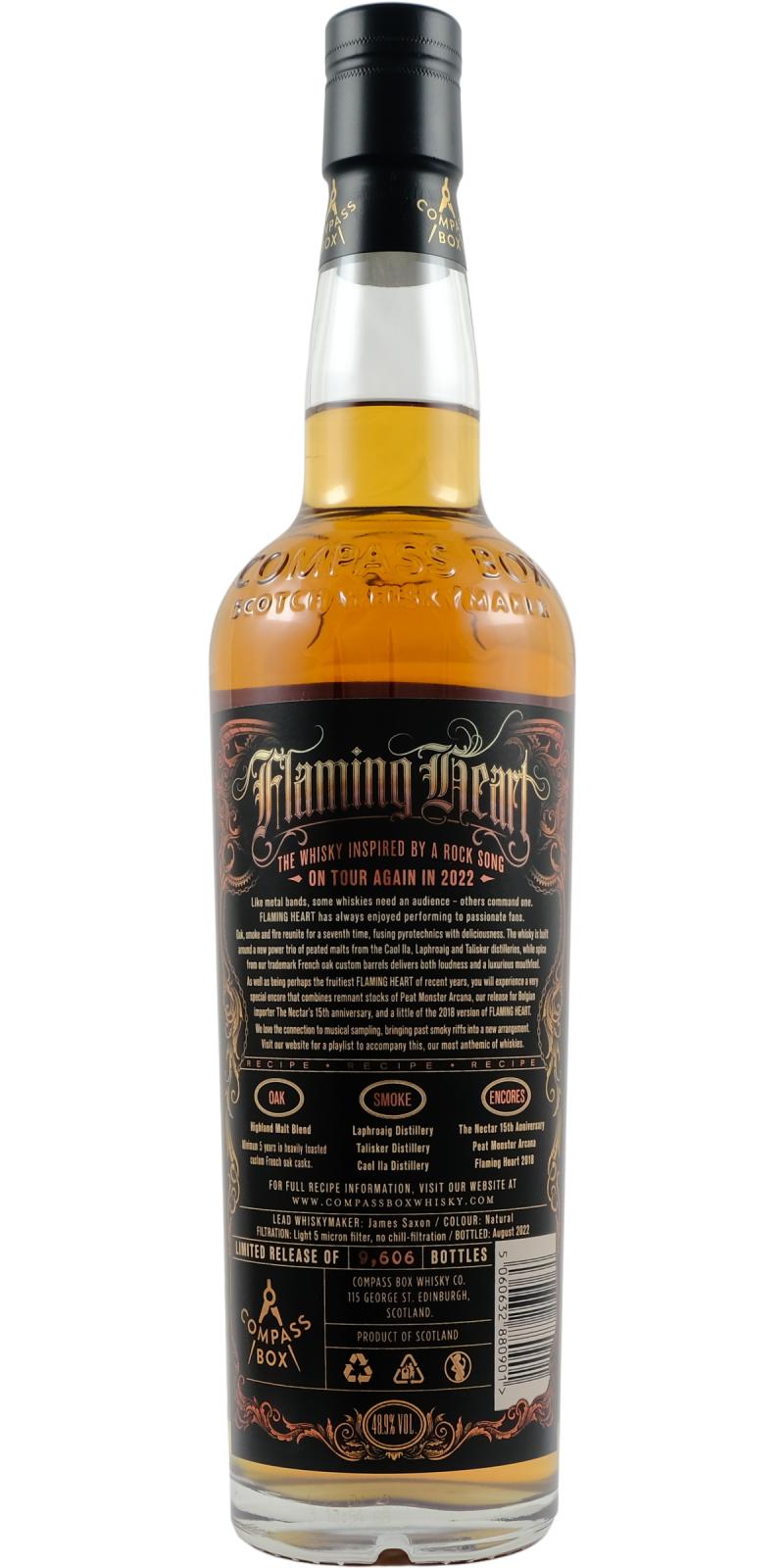 Flaming Heart 7th Edition CB - Ratings and reviews - Whiskybase