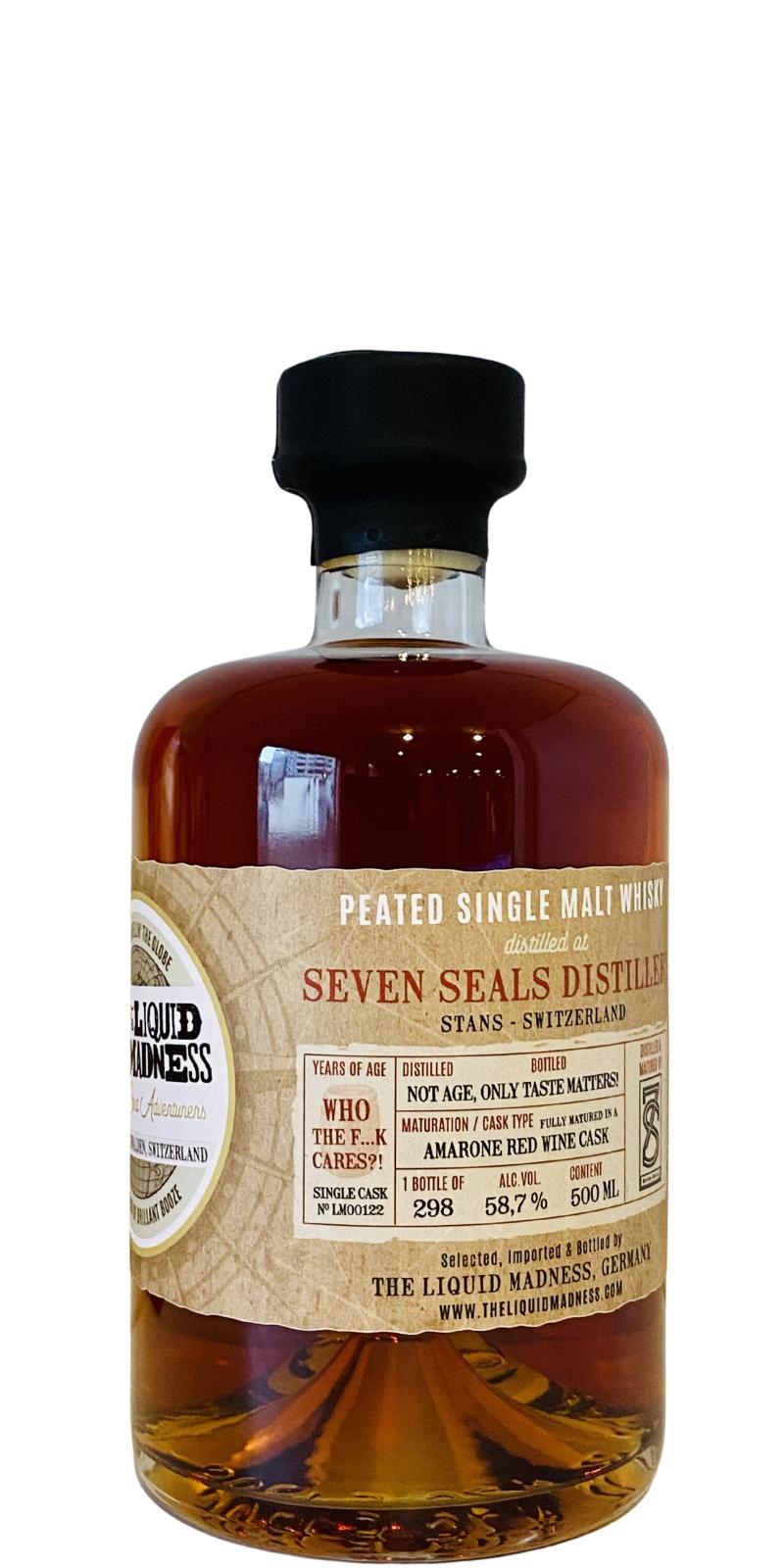 Seven Seals Peated Single Malt Whisky TLM