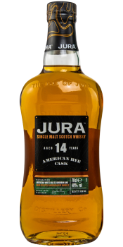 Jura 14 Year Old American Rye Cask Scotch Whisky : The Whisky Exchange