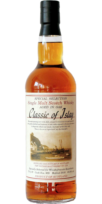 Classic of Islay Vintage 2010 JW Sherry Cask #909 Whiskyfreunde Essenheim 56.6% 700ml