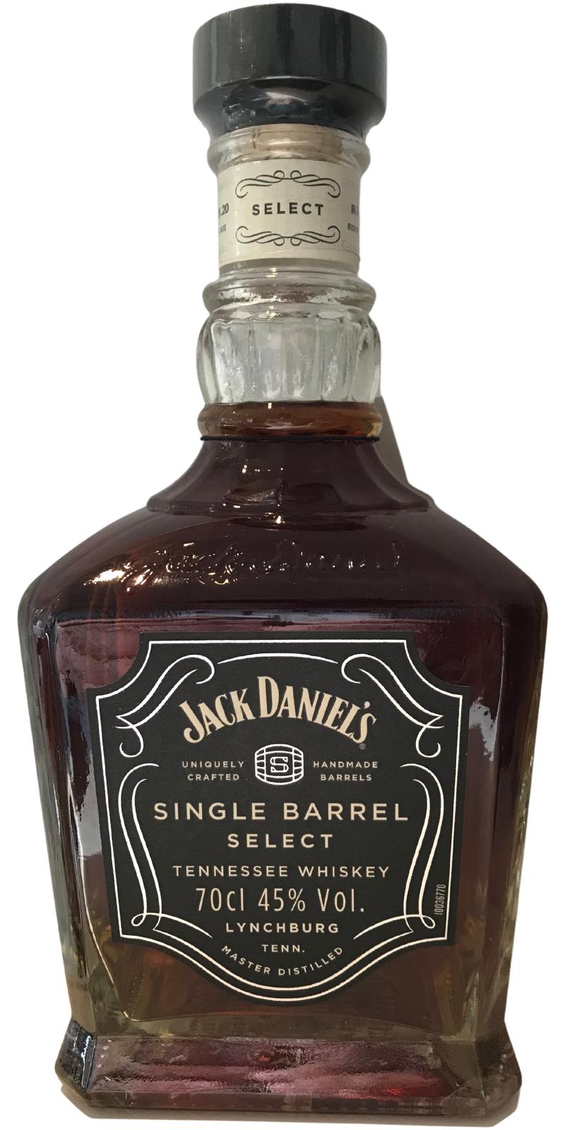 Jack Daniel's Single Barrel Select New American White Oak Barrels 45% 700ml  - Spirit Radar