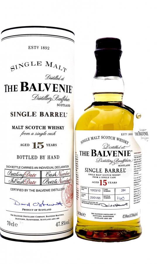 Balvenie 15yo Single Barrel Oak 47.8% 700ml