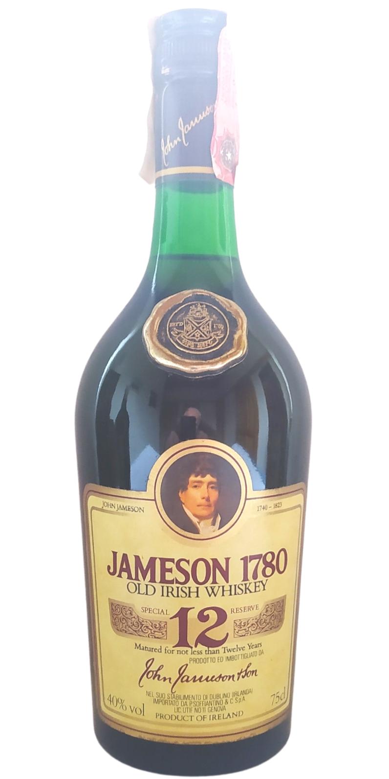 Jameson 12-year-old - Value and price information - Whiskystats