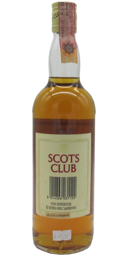 Scots Club Finest Old Scotch Whisky
