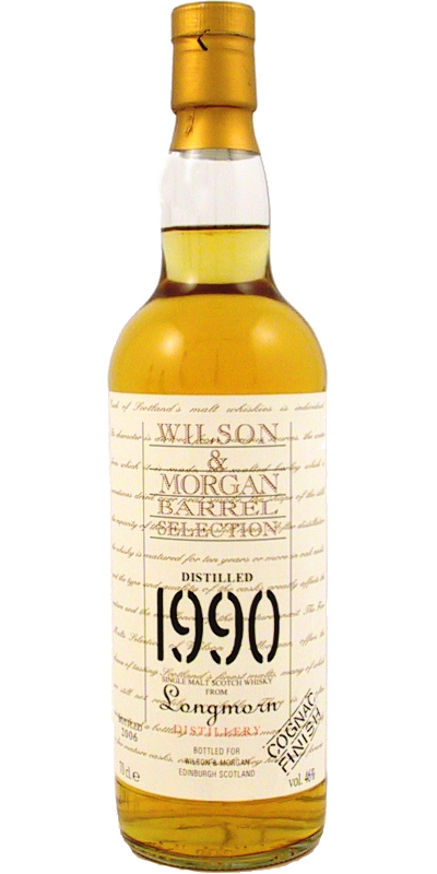 Longmorn 1990 WM Cognac Barrel Selection 46% 700ml