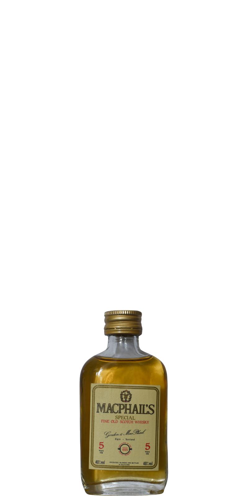 MacPhail's 05-year-old GM