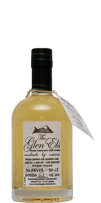 Glen Els 2008 Quarter Cask #1 56.8% 500ml