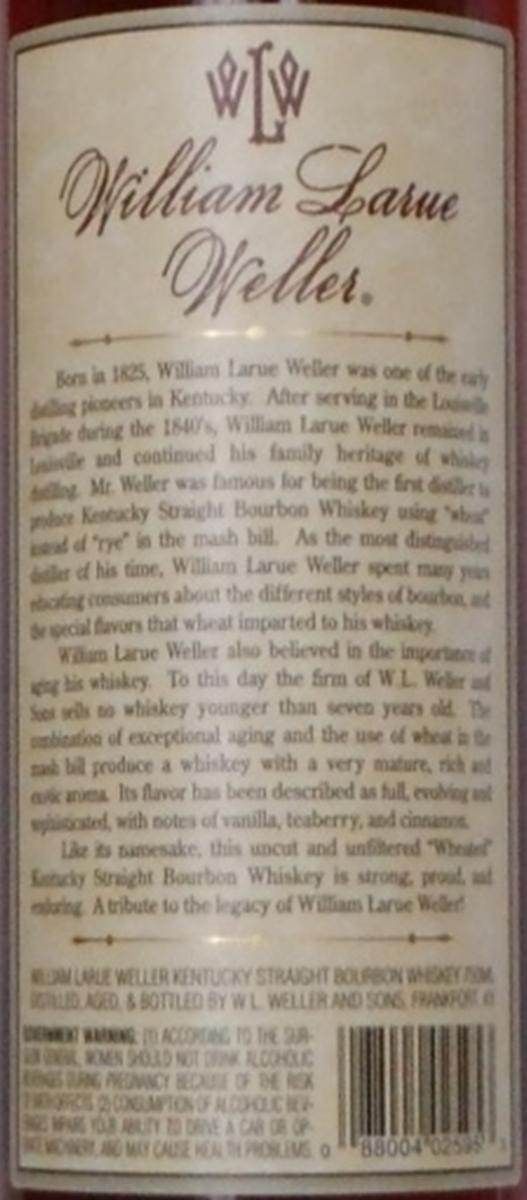 William Larue Weller Barrel Proof Ratings and reviews Whiskybase