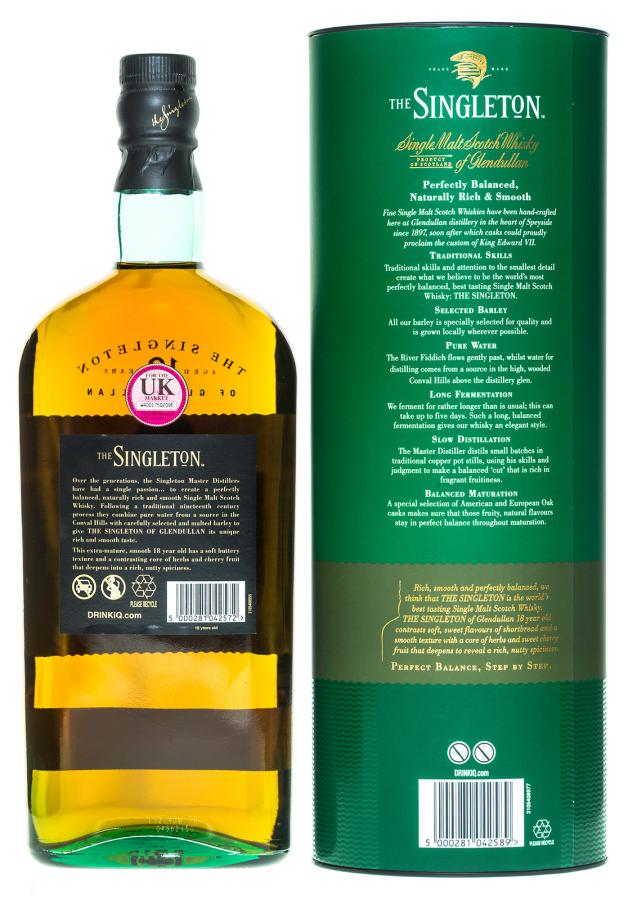 The Singleton of Glendullan 18-year-old - Ratings and reviews