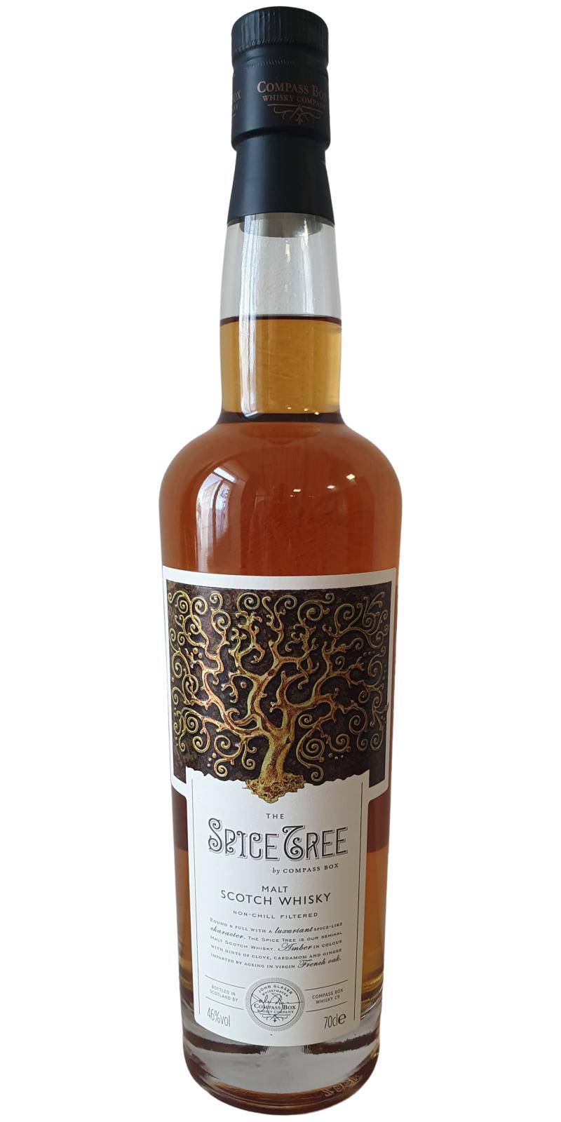Spice Tree The Signature Range CB Malt Scotch Whisky French oak heads + American oak bodies 46% 700ml