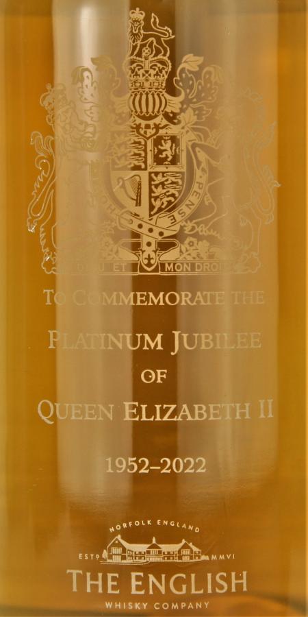 The English Whisky Platinum Jubilee of Queen Elizabeth II