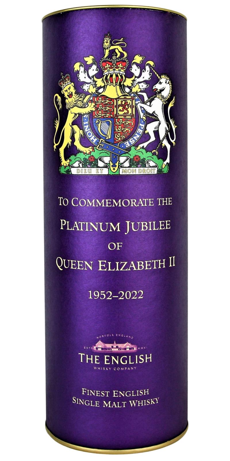 The English Whisky Platinum Jubilee of Queen Elizabeth II