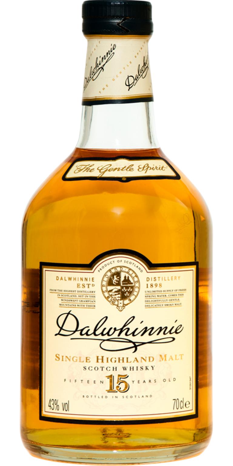 Dalwhinnie 15yo Ex-Bourbon 43% 700ml