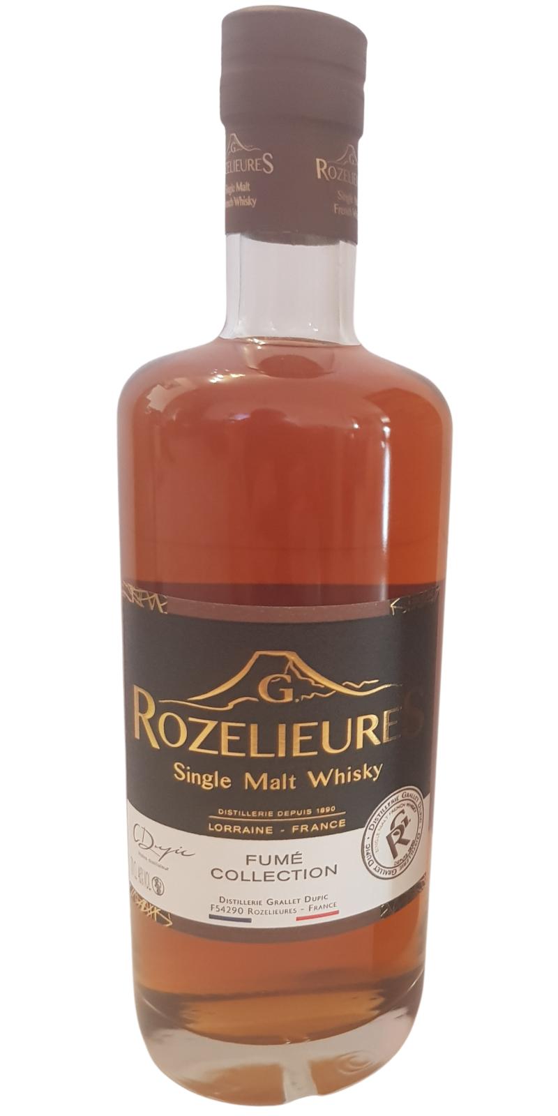 G. Rozelieures Single Malt Whisky 46% 700ml