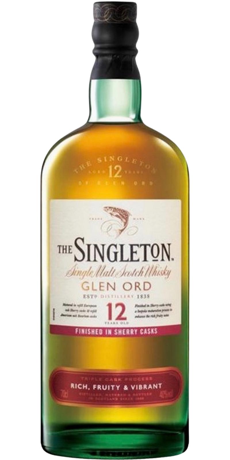The Singleton of Glen Ord 12yo Sherry Cask Finish 40% 700ml