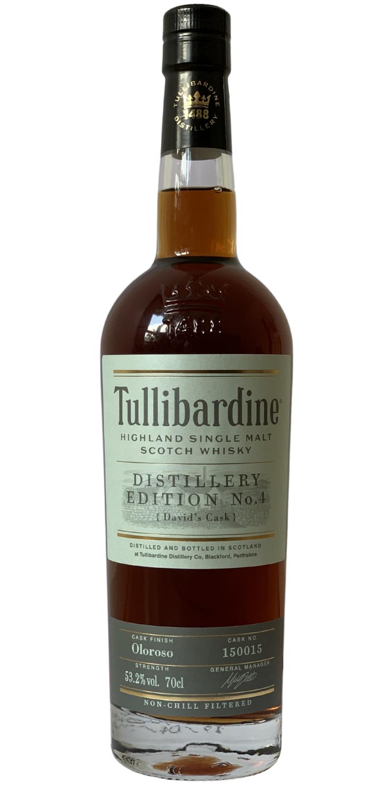Tullibardine Distillery Edition No.4 Oloroso Finish 53.2% 700ml