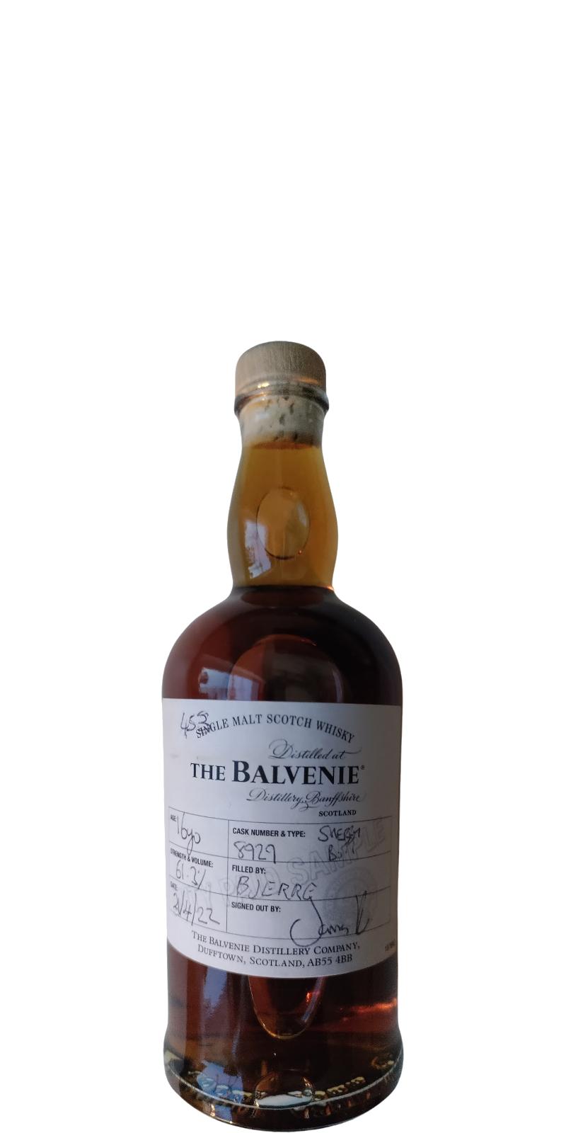 Balvenie 16yo Sherry Butt 61.3% 200ml