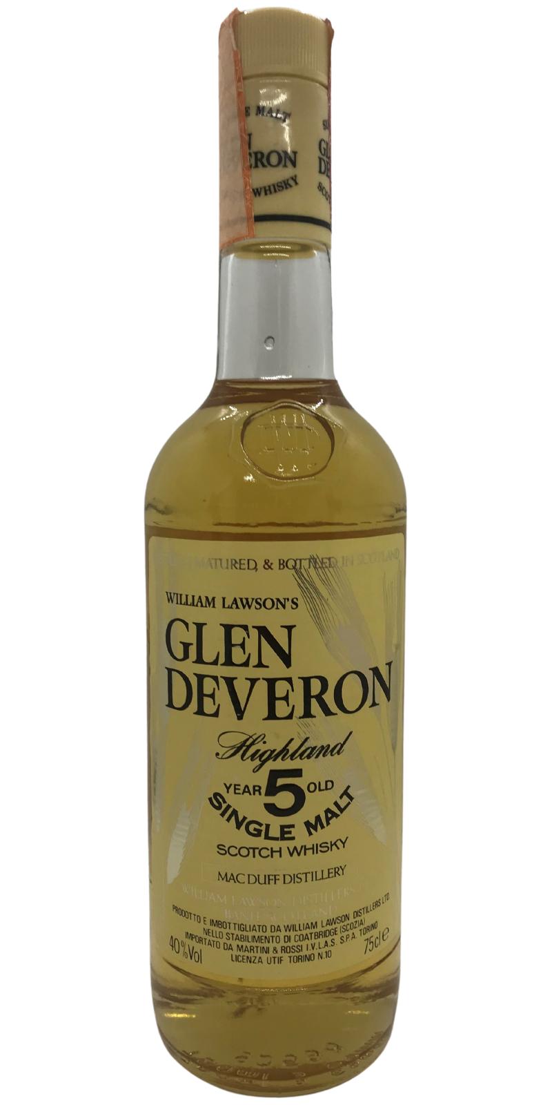 Glen Deveron 5yo Oak Cask 40% 750ml