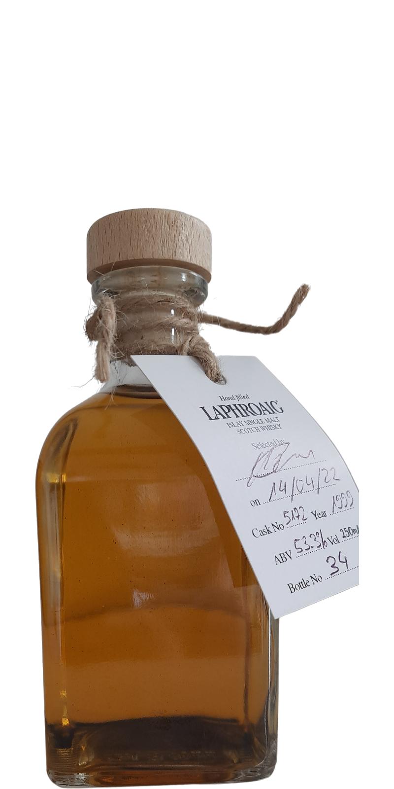 Laphroaig 1999 Bourbon 53.3% 250ml