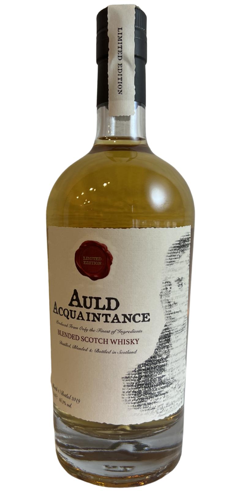 Auld Acquaintance Blended Scotch Whisky GlMo