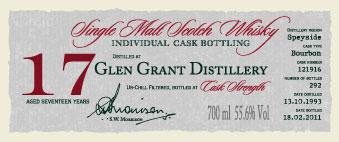 Glen Grant 1993 DR