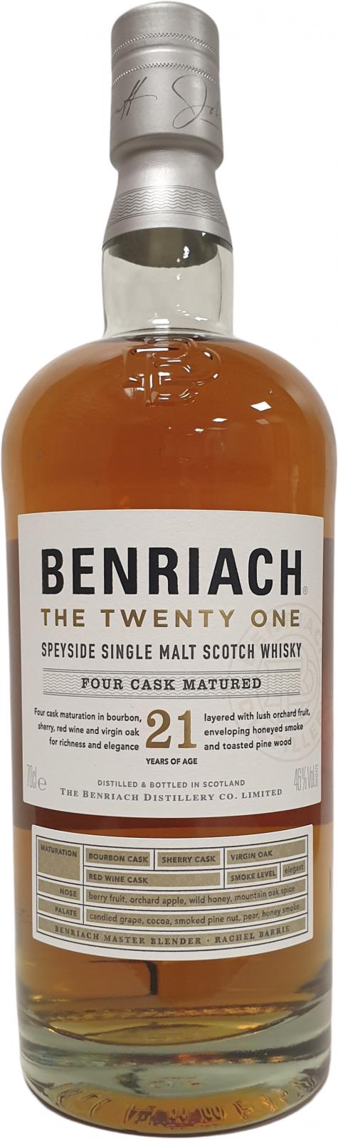 Benriach 21 Year Old Ratings And Reviews Whiskybase