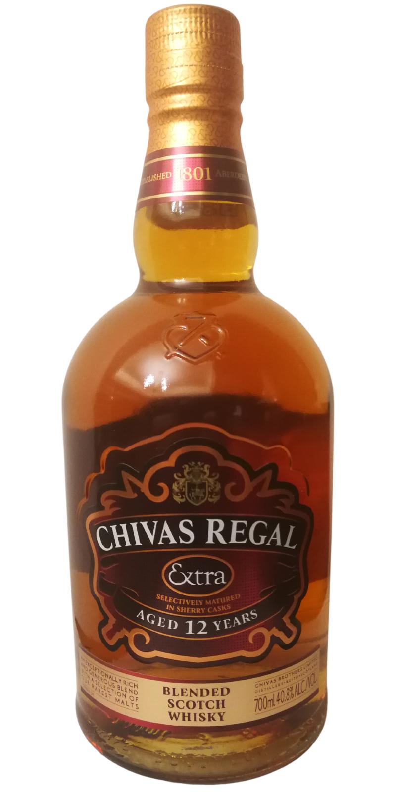 Chivas Regal 12yo Sherry Casks 40.8% 700ml