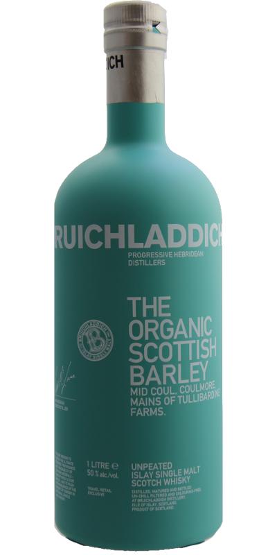 Bruichladdich The Organic Scottish Barley Travel Retail Exclusive 50% 1000ml