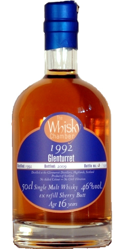 Glenturret 1992 WCh Refill Sherry Butt 46% 500ml