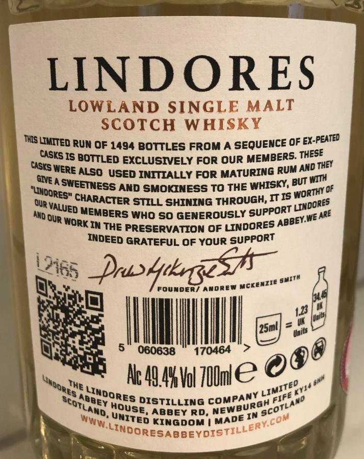 Lindores Abbey 1494 Members Edition