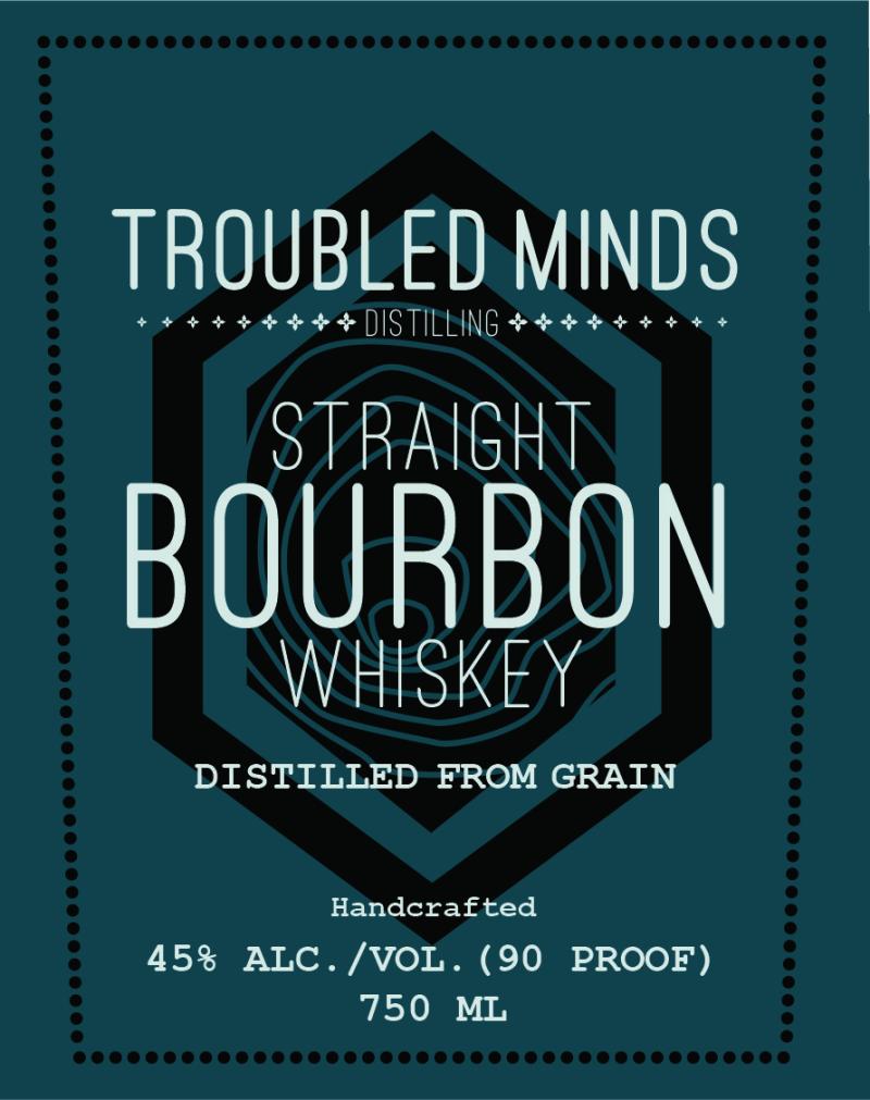 Troubled Minds Straight Bourbon Whiskey