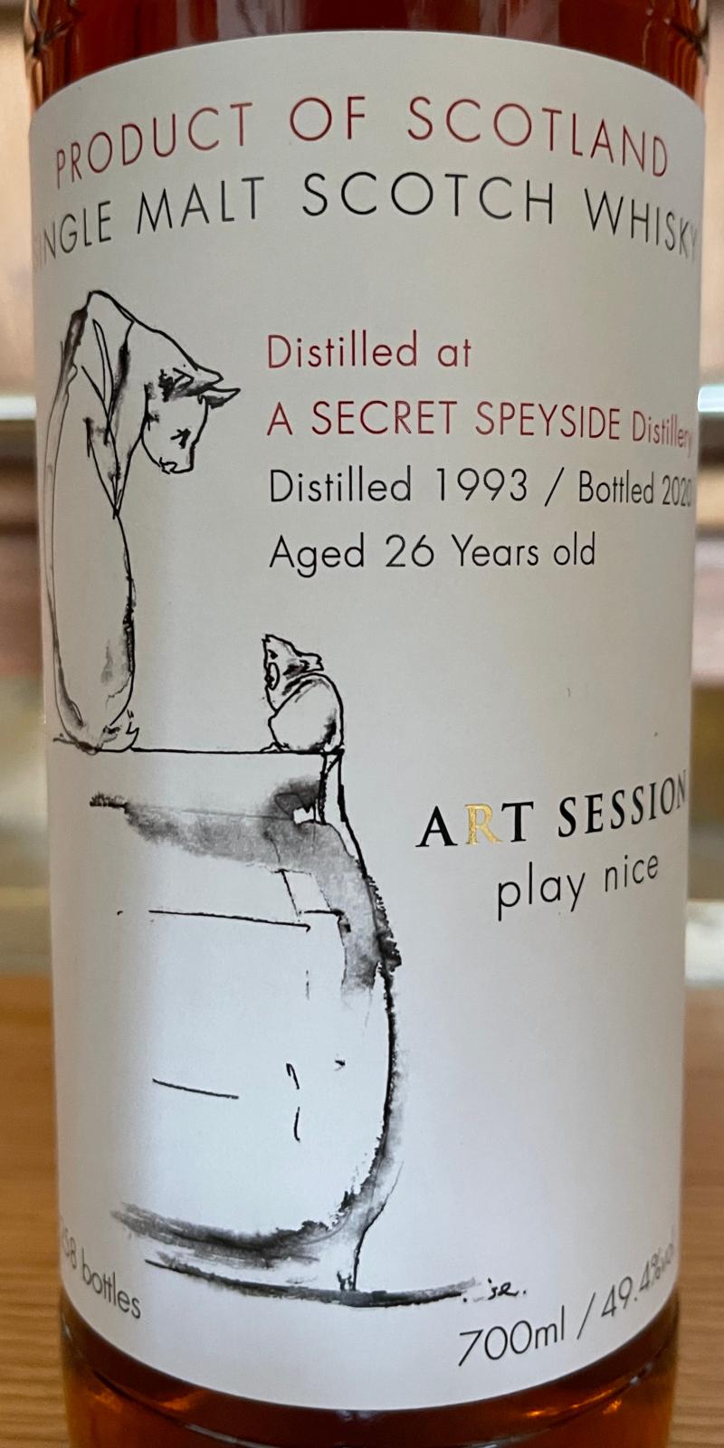 A Secret Speyside Distillery 1993 TUS - Ratings and reviews - Whiskybase