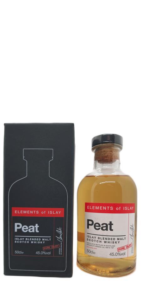 Peat Islay Blended Malt Scotch Whisky ElD Ex-Bourbon 45% 500ml