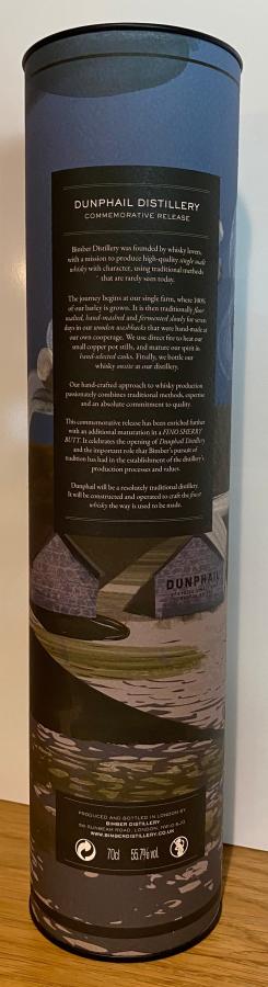 Bimber Dunphail Distillery Commemorative Release
