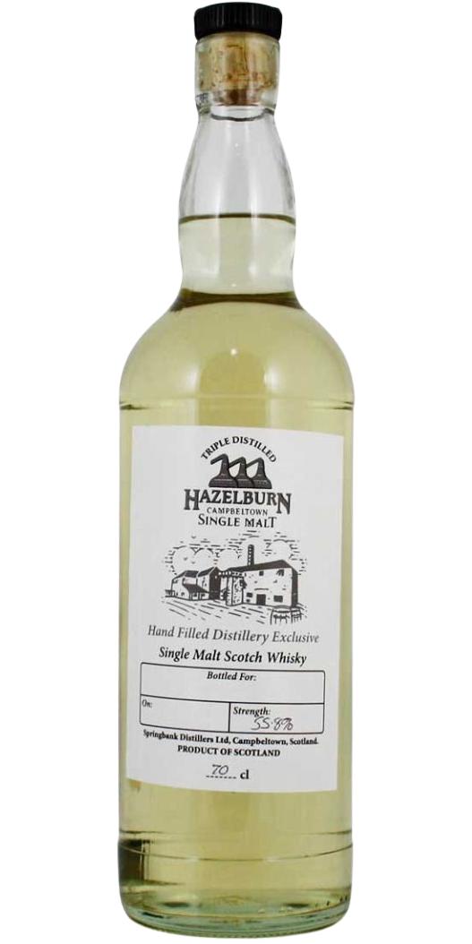 Hazelburn Hand Filled Distillery Exclusive 55.8% 700ml