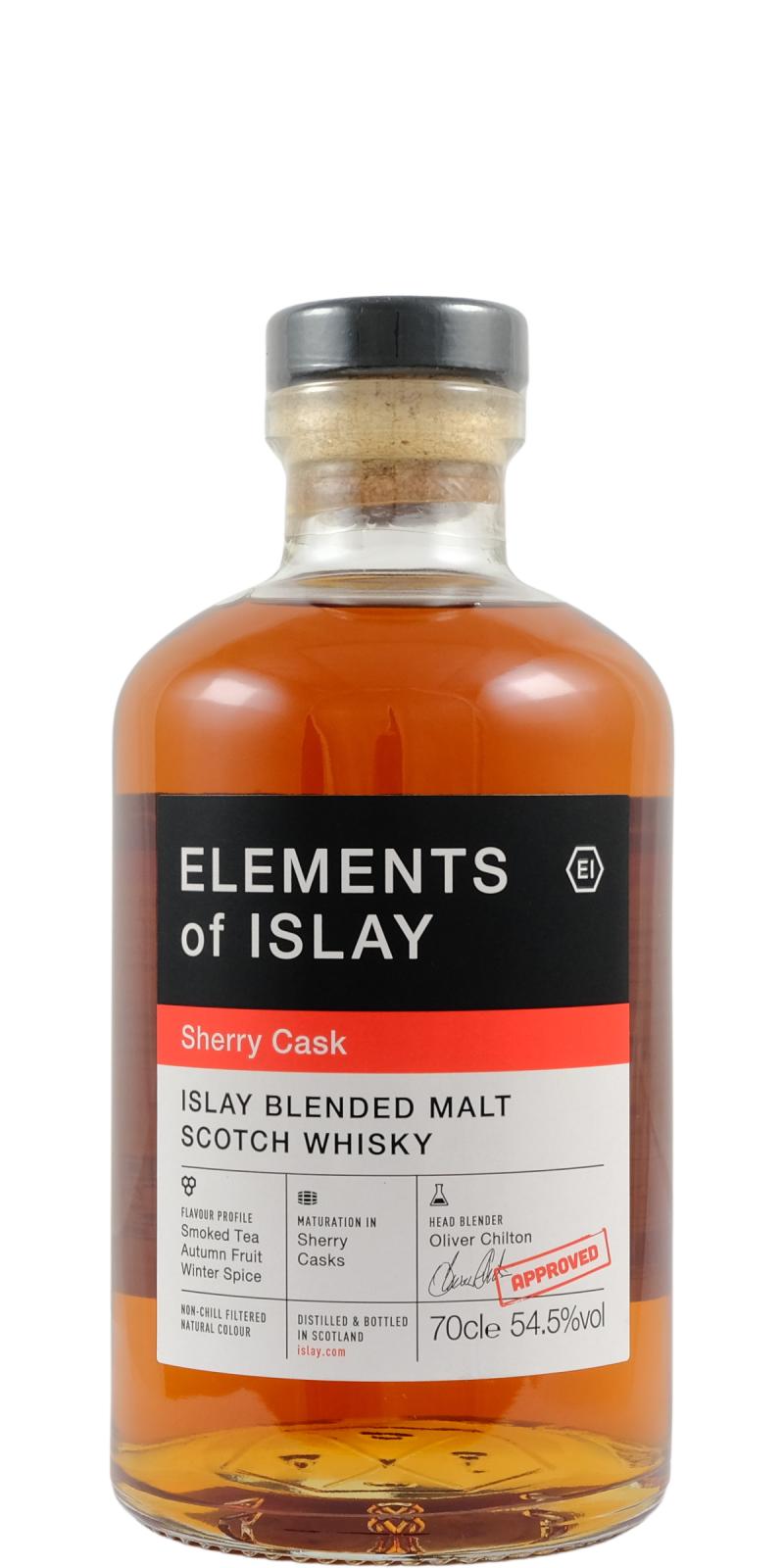 Islay Blended Whisky Sherry Cask ElD - and reviews -