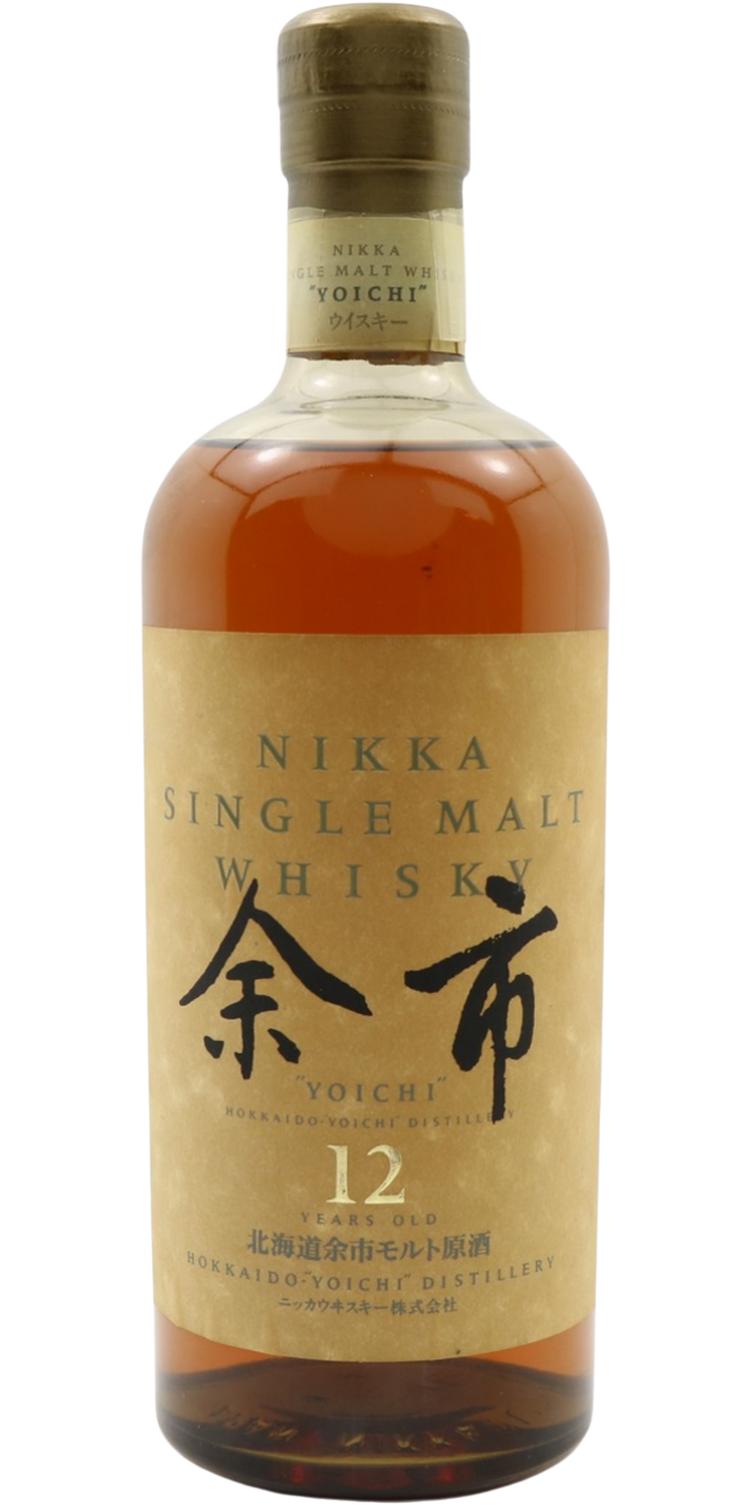 Yoichi 12yo Nikka Single Malt Whisky 45% 750ml